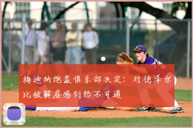 梅迪纳炮轰俱乐部决定：对德泽尔比被解雇感到怒不可遏